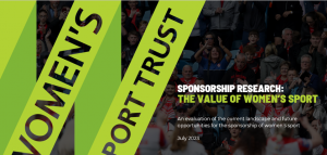 The value of women's sport - report into the commercial landscape