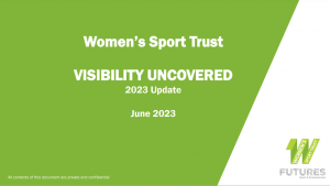 Women's Sport Visibility Report June 2023